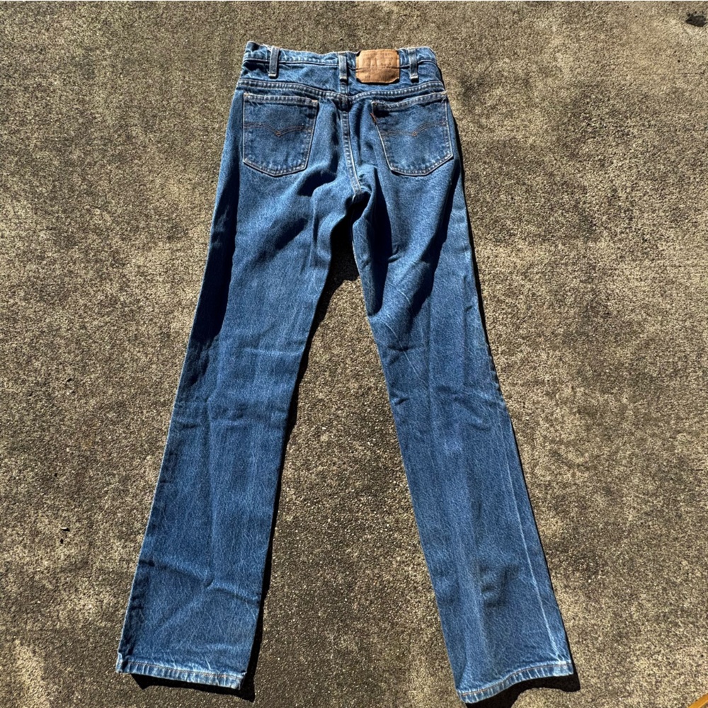 Vintage Levi’s 517 Orange Tab Bootcut Jeans Made in USA 29W